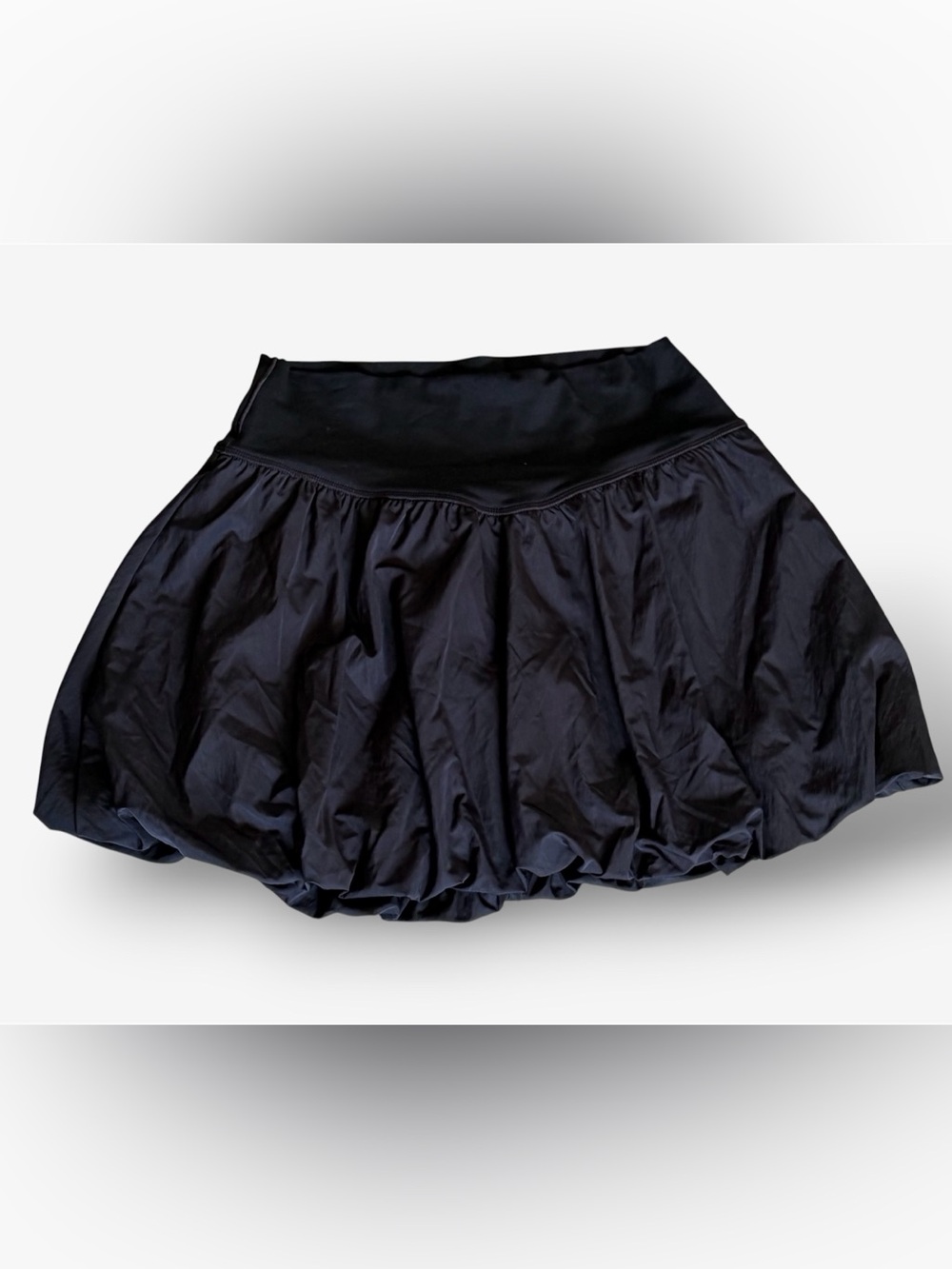 Aerie Women’s Black Skort with Bubble Hem